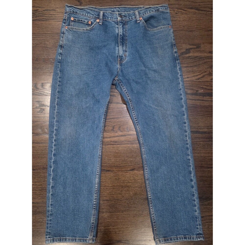 Levi's 505 Regular Fit Straight Leg Denim Jeans — Men's 38x30